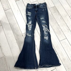 Kids bell bottom jeans